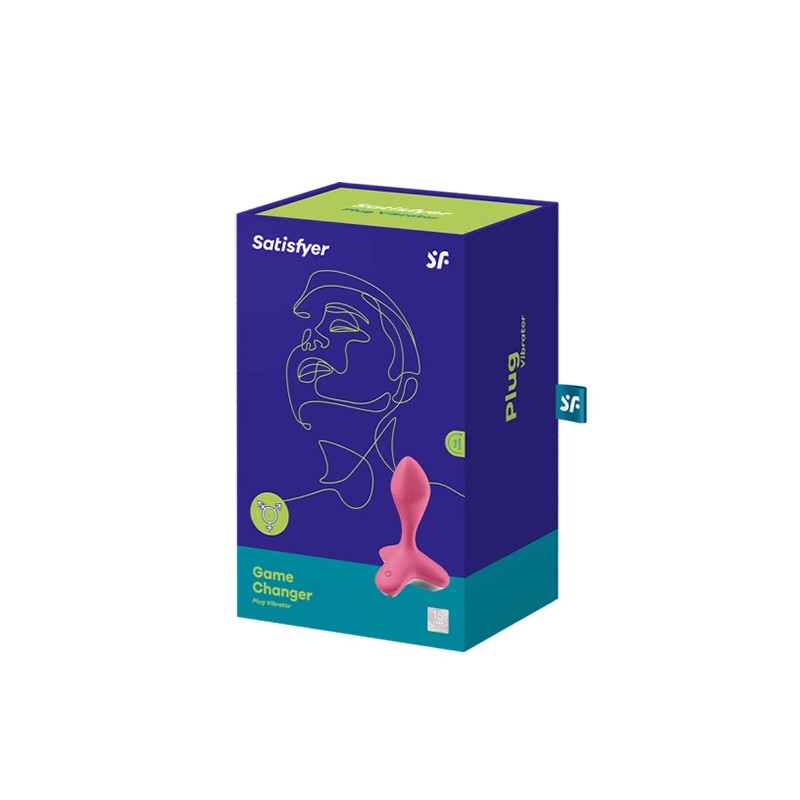 Plug analny wibrujący - Satisfyer Game Changer Pink